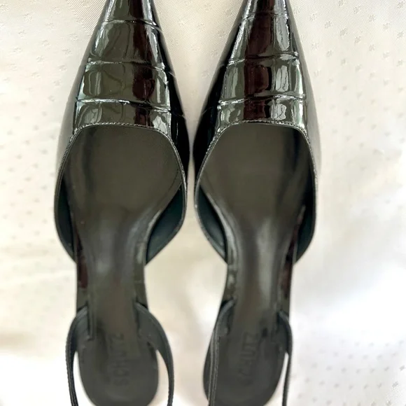 Patent leather Slingback Pumps, black, SCHUTZ - Picture 3 of 11